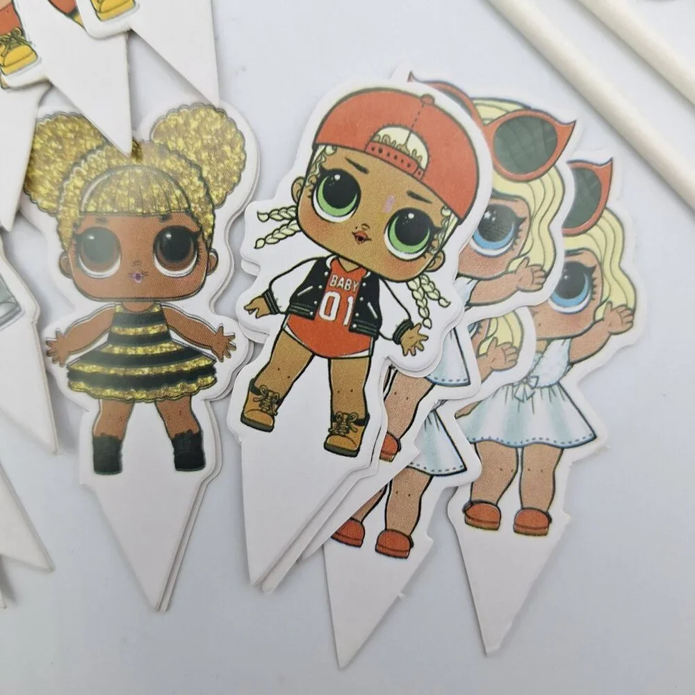 Cake Toppers Party Supplies Decorations 3 Inch Characters‎